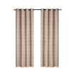 Jacquard Panel Cubic Taupe 84\" - Set of 2