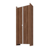 Manhattan Comfort Mid-Century Modern Ratzer Storage Cabinet with 11 Shelves - Brown & White|Armoire de rangement Ratzer de Manhattan Comfort de style moderne du milieu du 20e siècle avec 11 tablettes - brune et blanche