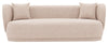 Manhattan Comfort Contemporary Siri Linen Weave 92.52" Sofa with Pillows - Wheat|Sofa contemporain Siri de Manhattan Comfort de 92,52 po en lin tissé avec coussins - blé
