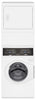 Huebsch® Unitized Washer and Electric Dryer with Pet Plus™ - White - SF7108WE | Tour de lavage Huebsch avec laveuse, sécheuse électrique et Pet PlusMC - blanche - SF7108WE