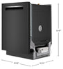 Bosch 300 Series 24" 46 dBA Built-In Dishwasher – Black - SHP53EM6N | Lave-vaisselle encastré Bosch de série 300 de 24 po de 46 dBA - noir - SHP53EM6N