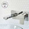 Smart Tiles Peel and Stick 4-Sheet 11 x 10 Backsplash - Hexago|Dosseret Smart Tiles peler et coller 11 x 10, 4 feuilles - Hexago