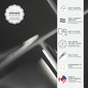 Smart Tiles Peel and Stick 4-Sheet 12 x 9 Backsplash - Metro Grigio|Dosseret Smart Tiles peler et coller 12 x 9, 4 feuilles - Metro Grigio