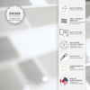 Smart Tiles Peel and Stick 4-Sheet 10 x 10 Backsplash - Crescendo Agati|Dosseret Smart Tiles peler et coller 10 x 10, 4 feuilles - Crescendo Agati