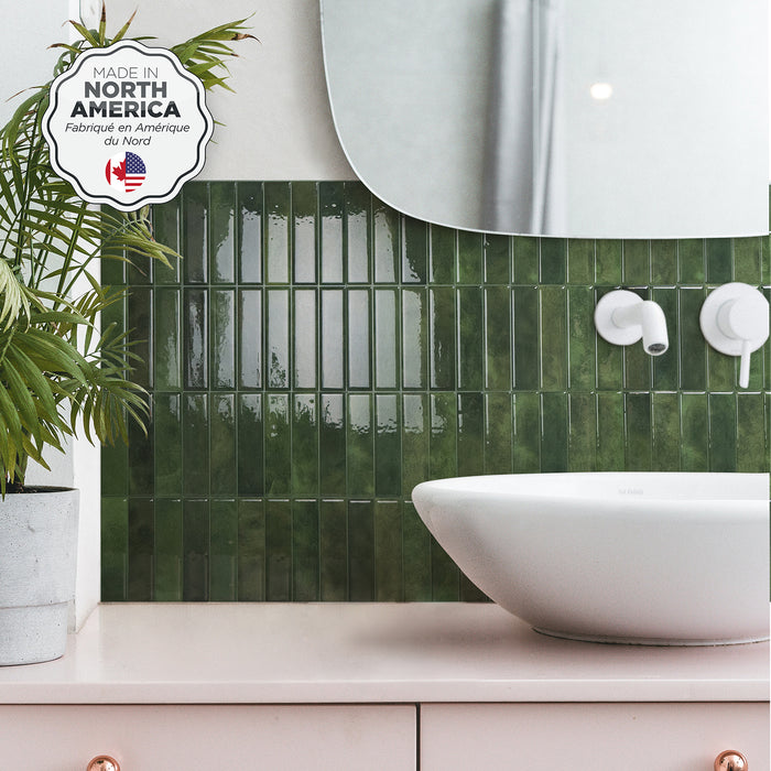 Smart Tiles Peel and Stick 4-Sheet 12 x 9 Backsplash - Morocco Sefrou