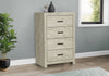 Soren Bedroom Chest of Drawers, 4-Drawer, 32"W x 45"H - Bleached Oak | Commode verticale de chambre à coucher Soren de 32 po (L) x 45 po (H) à 4 tiroirs - chêne blanchi