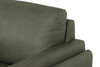 Chateau d’Ax Venice 91" Traditional Genuine Leather Sofa – Green | Sofa traditionnel Venice de Château d’Ax de 91 po en cuir véritable - vert