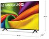 LG 55" NU850 Nano 4K Smart webOS TV (55NU850BPUA.ACC) – 2026 Model | Téléviseur intelligent LG NU850 Nano 4K de 55 po avec webOS (55NU850BPUA.ACC) - modèle 2026