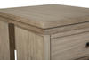 Addams 22" End Table with Storage - Stone Harbor Grey |Table de bout Addams de 22 po avec rangement - gris Stone Harbor