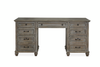 Gerrard 66" Desk with Storage - Dovetail Grey | Bureau Gerrard de 66 po avec rangement - gris tourterelle