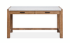 Grafton 60" Desk with Marble Top and Storage - Sierra Brown | Bureau Grafton de 60 po avec dessus en marbre et rangement - brun sierra