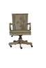 Harold 22.5" Upholstered Chair with Casters - Dovetail Grey | Chaise rembourrée Harold de 22,5 po avec roulettes - gris tourterelle