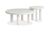 Holton 2-Pack Round Accent Tables - Pearl | Ensemble de 2 tables d’appoint rondes Holton - perle