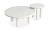 Holton 2-Pack Round Accent Tables - Pearl | Ensemble de 2 tables d’appoint rondes Holton - perle
