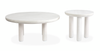 Holton 2-Pack Round Accent Tables - Pearl | Ensemble de 2 tables d’appoint rondes Holton - perle