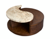 Jenkins 40" Coffee Table with Storage - Burnt Umber | Table à café Jenkins de 40 po avec rangement - terre d’ombre brûlée