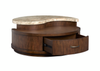 Jenkins 40" Coffee Table with Storage - Burnt Umber | Table à café Jenkins de 40 po avec rangement - terre d’ombre brûlée