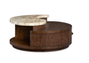 Jenkins 40" Coffee Table with Storage - Burnt Umber | Table à café Jenkins de 40 po avec rangement - terre d’ombre brûlée