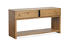 Orsman 56" Sofa Table with Storage  - Rustic Caramel | Table de salon Orsman de 56 po avec rangement - caramel rustique
