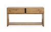 Orsman 56" Sofa Table with Storage  - Rustic Caramel | Table de salon Orsman de 56 po avec rangement - caramel rustique