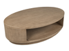 Poplar 54" Coffee Table with Storage - Chateau Brown | Table à café Poplar de 54 po avec rangement - brun château
