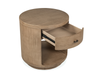 Poplar 24" End Table with Storage - Chateau Brown | Table de bout Poplar de 24 po avec rangement - brun château