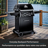 Broil King Signet 390 Shadow 3-Burner 40,000-BTU Propane Gas BBQ - 844184 Grill | Broil King Signet 390 Shadow 3-bruleurs 40 000 BTU Barbecue a gaz propane - 844184