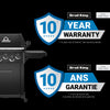 Broil King Signet 390 Shadow 3-Burner 40,000-BTU Propane Gas BBQ - 844184 Grill | Broil King Signet 390 Shadow 3-bruleurs 40 000 BTU Barbecue a gaz propane - 844184