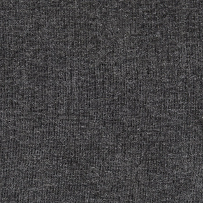 Made in Canada Customizable Sofa Lab Roll 86\" Chenille Fabric Sofa Bed with Rolled Arms - Luxury Charcoal Grey