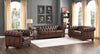 Hydeline Standwood Leather Loveseat - Brown|Causeuse Standwood de Hydeline en cuir - brune