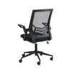Tygerclaw Mesh Mid Back Office Chair - Black|Fauteuil de bureau en mailles TygerClaw mi-dossier - noir