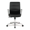 Tygerclaw Mid Back Microfiber PU Office Chair - Black|Fauteuil de bureau en microfibre de polyuréthanne TygerClaw à mi-dossier - noir