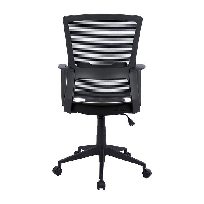 Tygerclaw Mid Back Mesh & Fabric Office Chair - Black