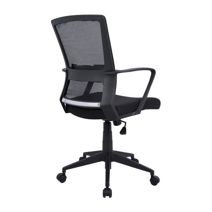 Tygerclaw Mid Back Mesh & Fabric Office Chair - Black