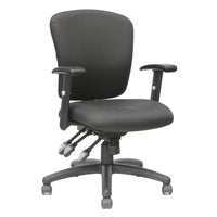 Tygerclaw Mid Back Fabric Office Chair - Grey