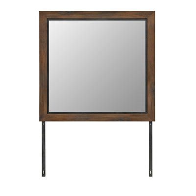 Titanium Bedroom Dresser Mirror – Brown | Miroir de commode de chambre à coucher Titanium - brun