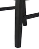 Trove Dining Chair, Ladder-back – Black  | Chaise de salle à manger Trove avec dossier en échelle - noire  | TROVBDSC