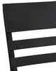Trove Dining Chair, Ladder-back – Black  | Chaise de salle à manger Trove avec dossier en échelle - noire  | TROVBDSC