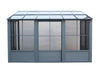 Gazebo Penguin Florence - Wall Mounted Solarium 8x12 Polycarbonate Roof|Gazebo Penguin Florence - Solarium mural 8x12 Toit de polycarbonate