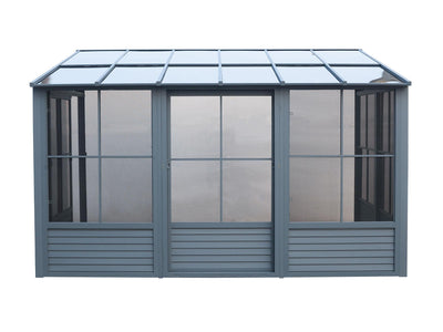 Gazebo Penguin Florence - Wall Mounted Solarium 8x12 Polycarbonate Roof|Gazebo Penguin Florence - Solarium mural 8x12 Toit de polycarbonate