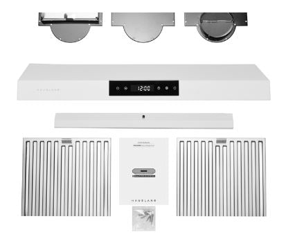 Hauslane 36\" Under Cabinet Range Hood - UC-PS18WHT-36