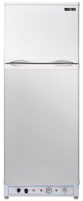 Off-Grid by Unique 8 Cu. Ft. Propane Refrigerator with Co Monitor - UGP-8C CM W