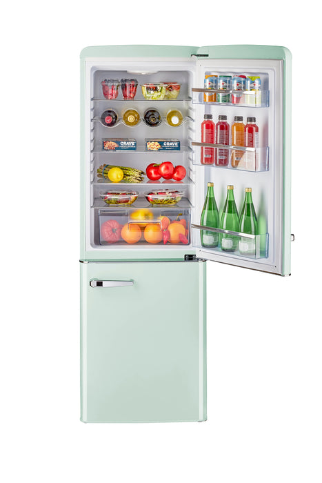 Classic Retro by Unique 7 Cu. Ft. Bottom Freezer Refrigerator - UGP-215L LG AC