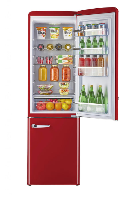 Classic Retro by Unique 9 Cu. Ft. Bottom Freezer Refrigerator - UGP-275L R AC