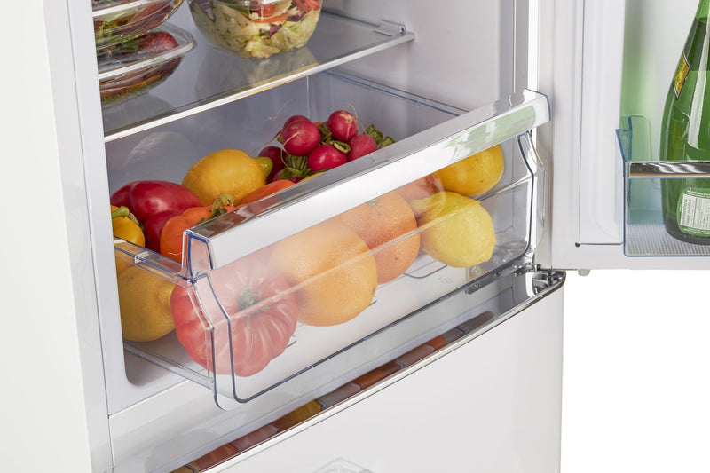 Classic Retro by Unique 9 Cu. Ft. Bottom Freezer Refrigerator - UGP-275L W AC