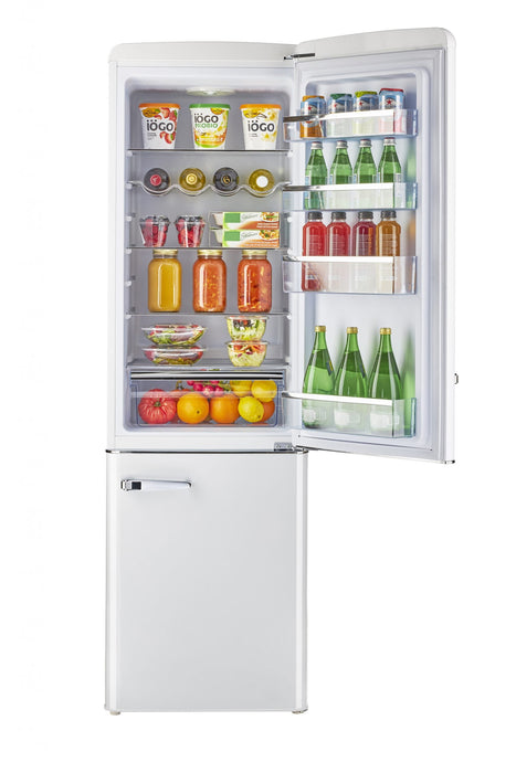Classic Retro by Unique 9 Cu. Ft. Bottom Freezer Refrigerator - UGP-275L W AC