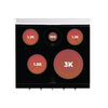 Classic Retro By Unique 30" Convection Electric Range - UGP-30CR EC W 