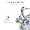 Laura Ashley Stainless Steel Stovetop China Rose Tea Kettle - VQ-SBNK057-LACR-CA|Bouilloire sur la cuisinière Laura Ashley en acier inoxydable, rosier de Chine - VQ-SBNK057-LACR-CA