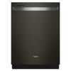 Whirlpool 24" 47 dBA Built-In Top-Control Dishwasher with Third Rack - Print Resist Black Stainless … | Lave-vaisselle encastré Whirlpool de 24 po et de 47 dBA avec commandes sur le dessus et 3e panier - …