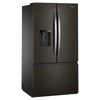 Whirlpool 36" 30 Cu. Ft. French-Door Refrigerator with Ice and Water - Black Stainless Steel - WRFF3536SV | Réfrigérateur Whirlpool de 36 po et de 30 pi3 à portes françaises avec eau et glaçons - acier inoxydable noir - WRFF3536SV | WRFF353V
